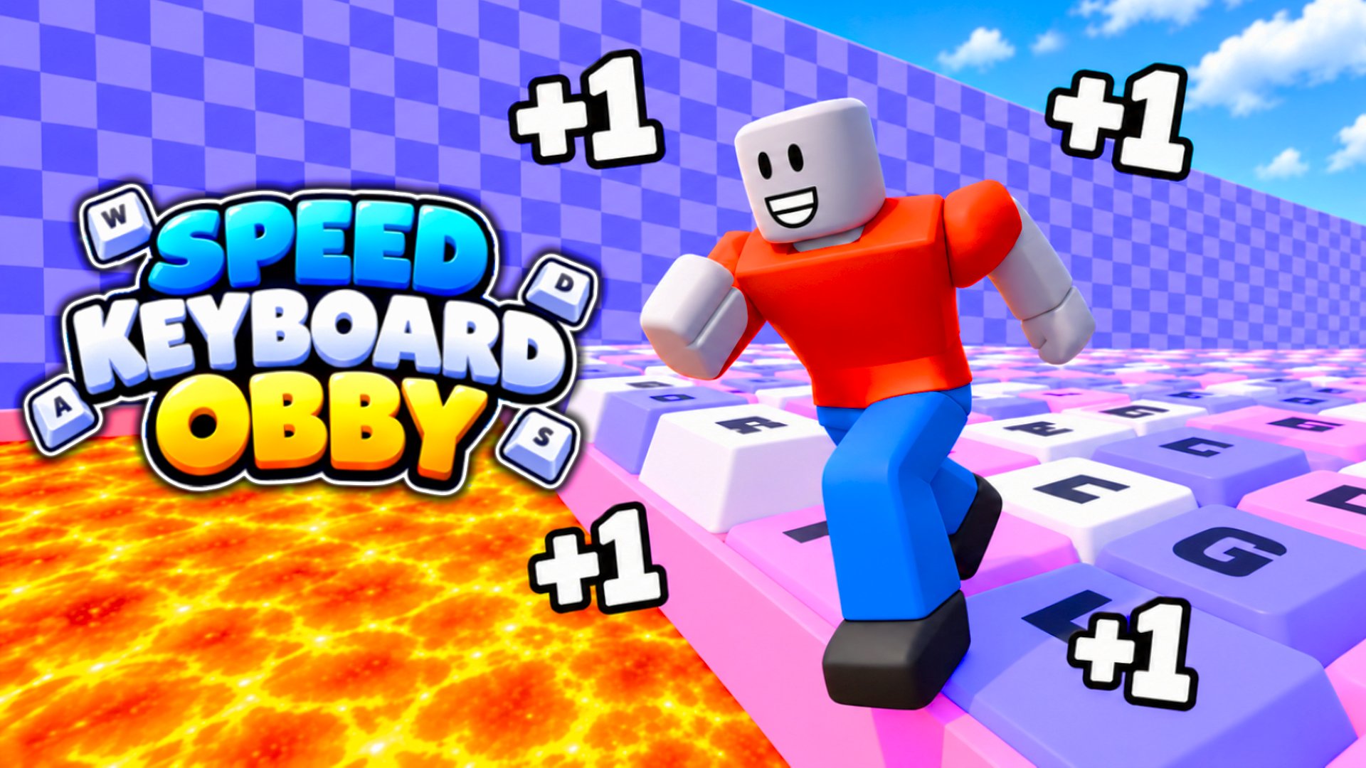 +1 Speed Keyboard Obby