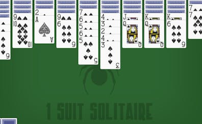 Spider Solitaire 1 Suit ?️ pelaa Spider Solitaire 1 Suit CrazyGames  -pelissä