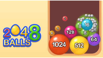 Crazy 2048 Balls - Play Crazy 2048 Balls on Jopi