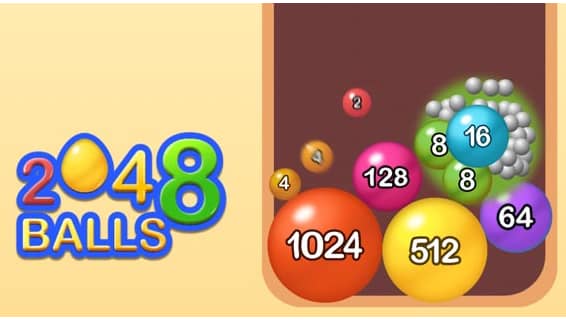 Crazy 2048 Balls 🕹️ Play on CrazyGames