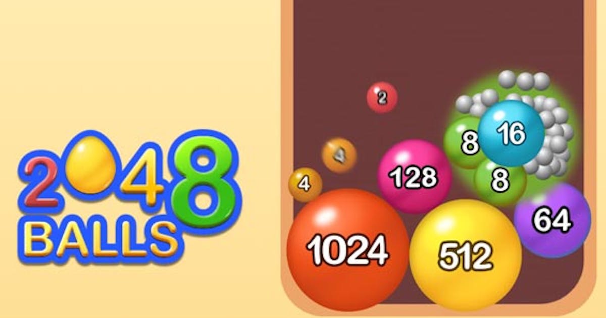 Crazy 2048 Balls 🕹️ Play Crazy 2048 Balls On Crazygames