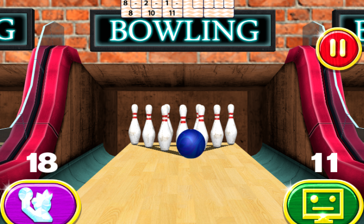 how to score a bowling game practice