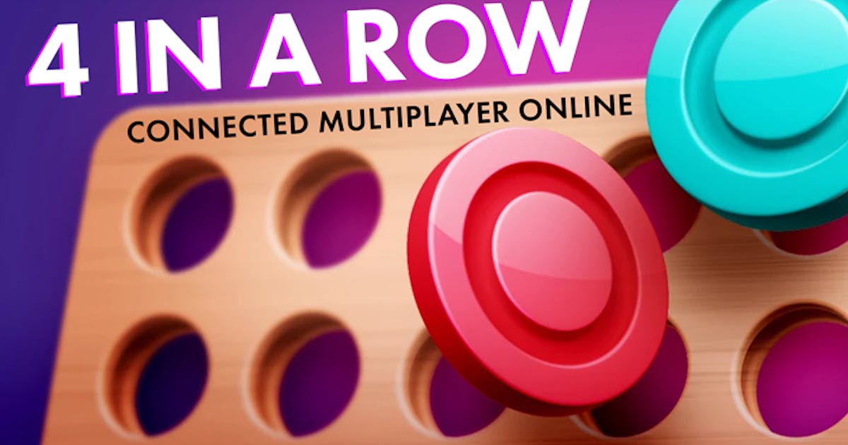 4 In A Row Connected Multiplayer Online 🕹️ Jogue no CrazyGames