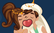Aladdin Kissing
