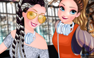 Anna and Elsa DJs