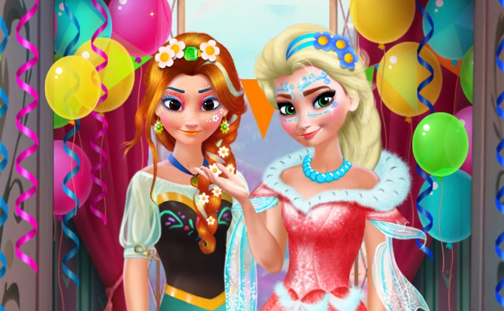 elsa anna online games