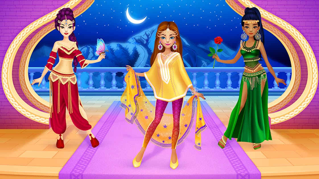 Arabian Princess Dress Up Game no Friv 360