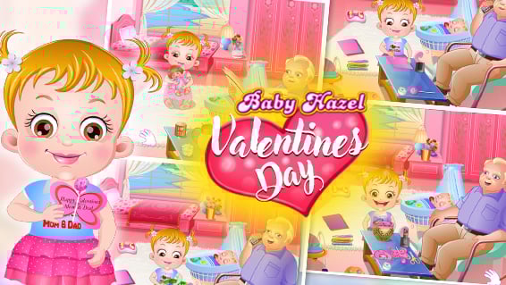 Baby Hazel Valentine's Day