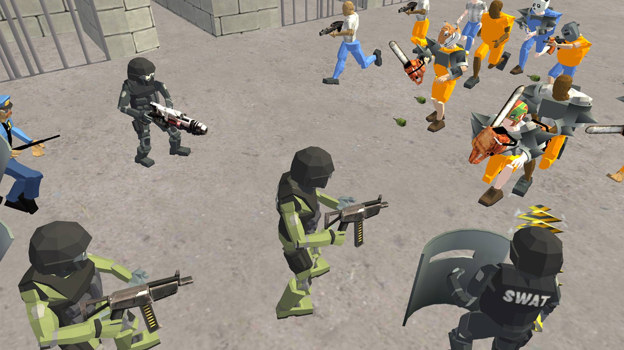 Battle Simulator: Prison & Police 🕹️ Play Battle Simulator: Prison & Police  on CrazyGames