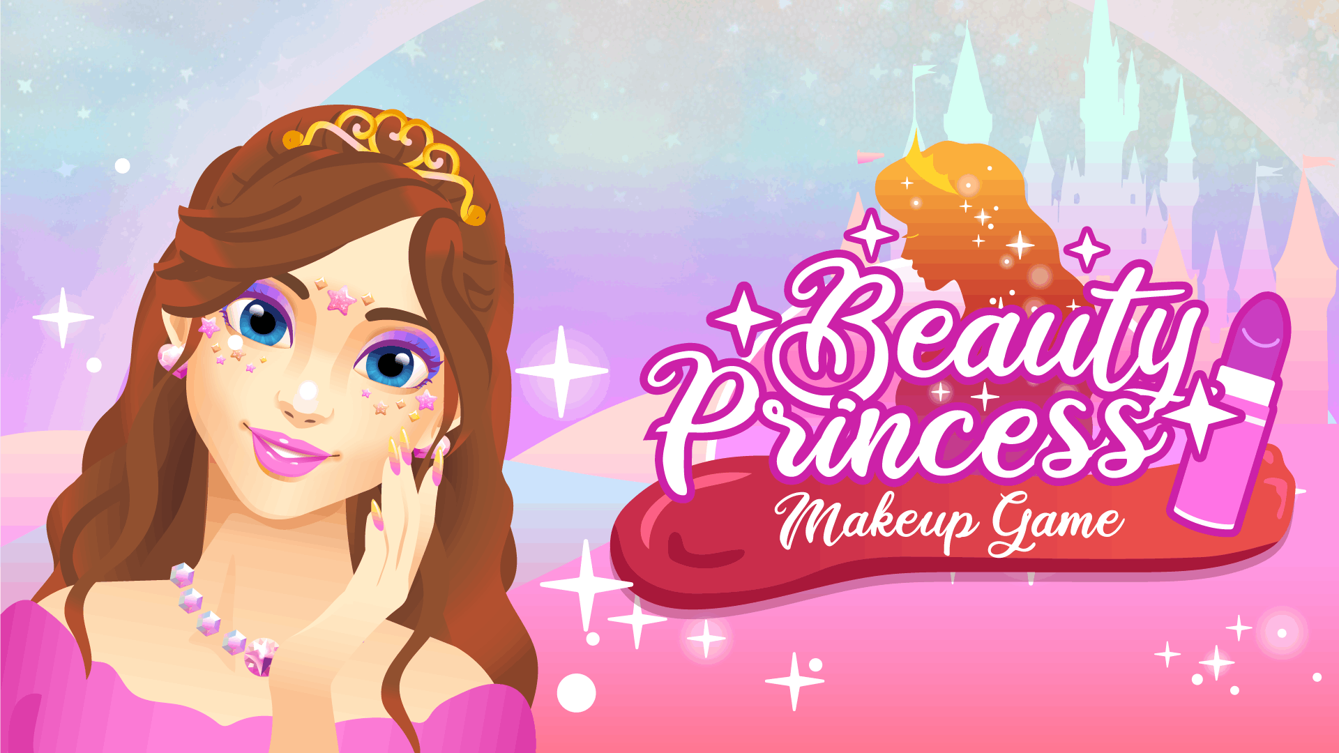 Beauty Princess Makeup 🕹️ Играть на CrazyGames