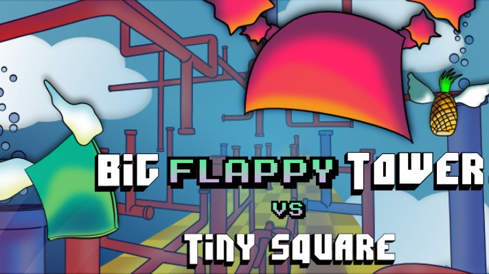 Big NEON Tower VS Tiny Square - Official Dev Walkthrough 