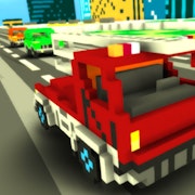 Blocky Traffic Racing Icon