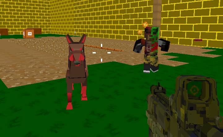 Blocky Combat Swat Offline Play Blocky Combat Swat Offline On Crazy Games