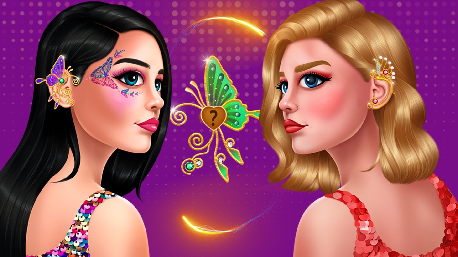 Butterfly Ear Cuff Jewelry 🕹️ Играть на CrazyGames