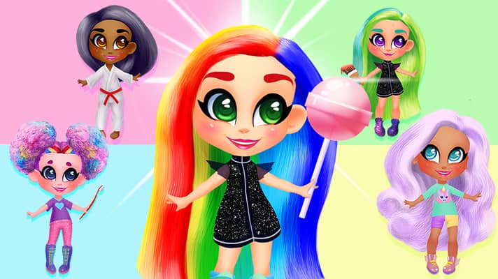 FUNNY HAIR SALON - Play Online for Free!