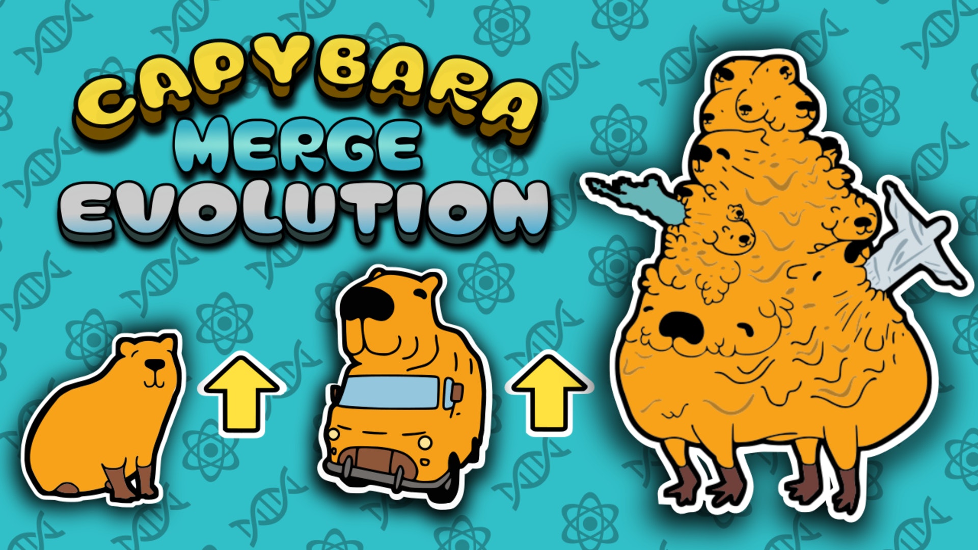 Capybara Merge Evolution 🕹️ Play on CrazyGames