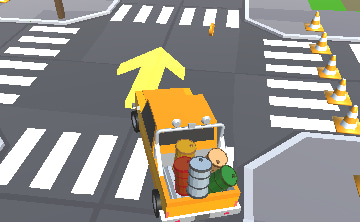 Cargo Carrier: Low Poly