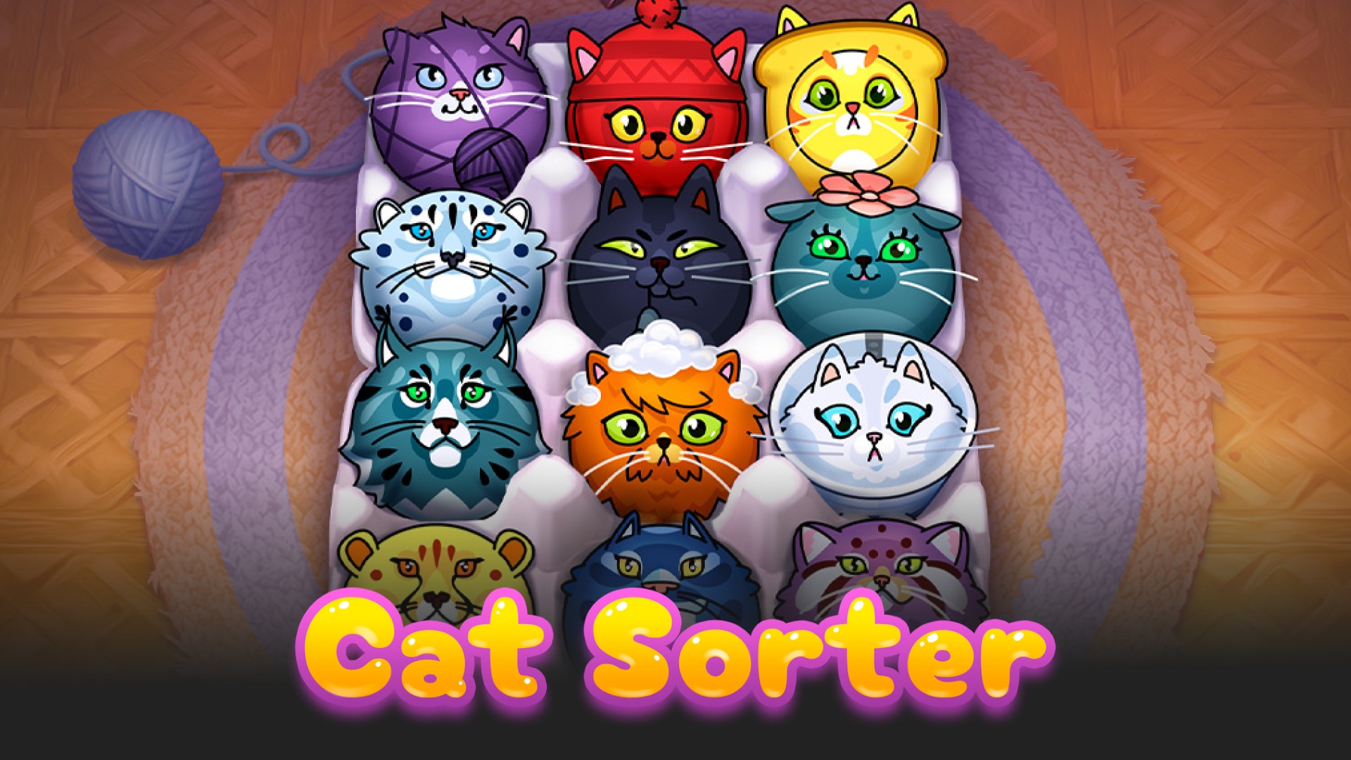 Cat Sorter Puzzle 🕹️ Играть на CrazyGames