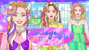 College Girl Coloring Dress Up
