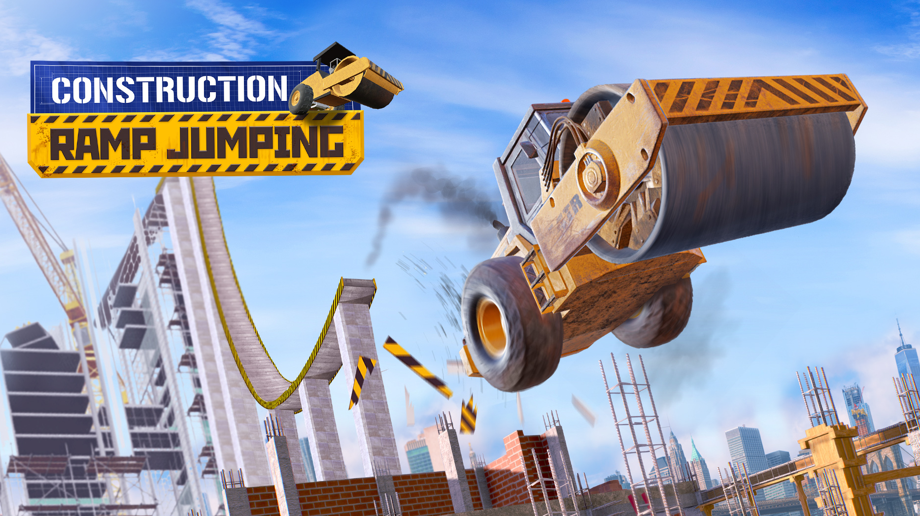 Construction Ramp Jumping 🕹️ Play on CrazyGames