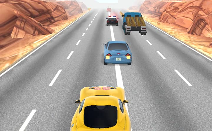 Car Traffic 2D - Click Jogos