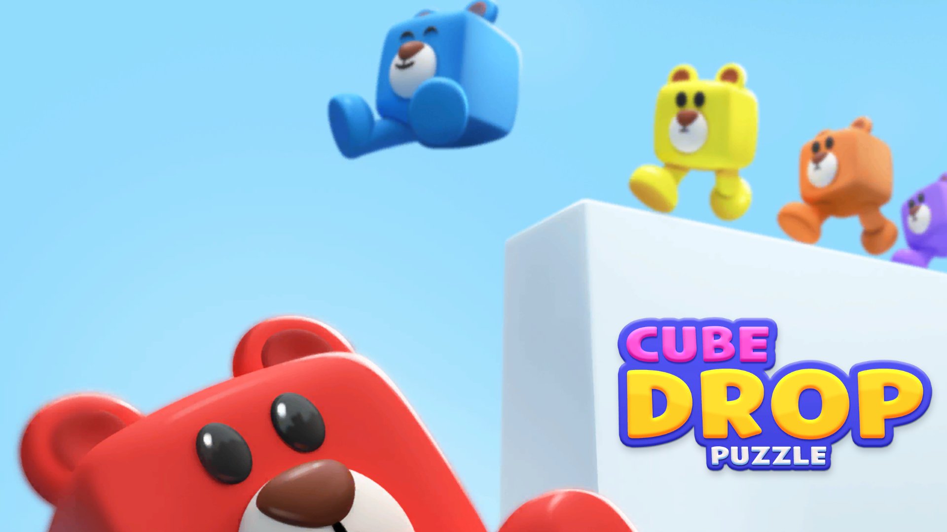 Cube Drop Puzzle