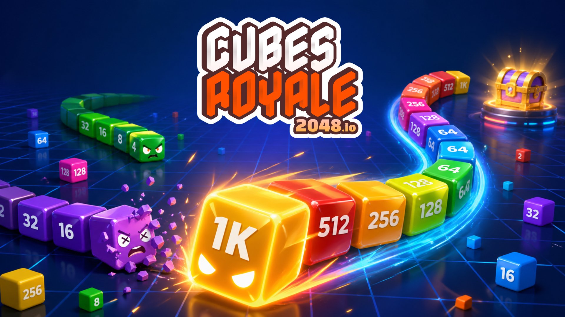 Cubes 2048 Royale