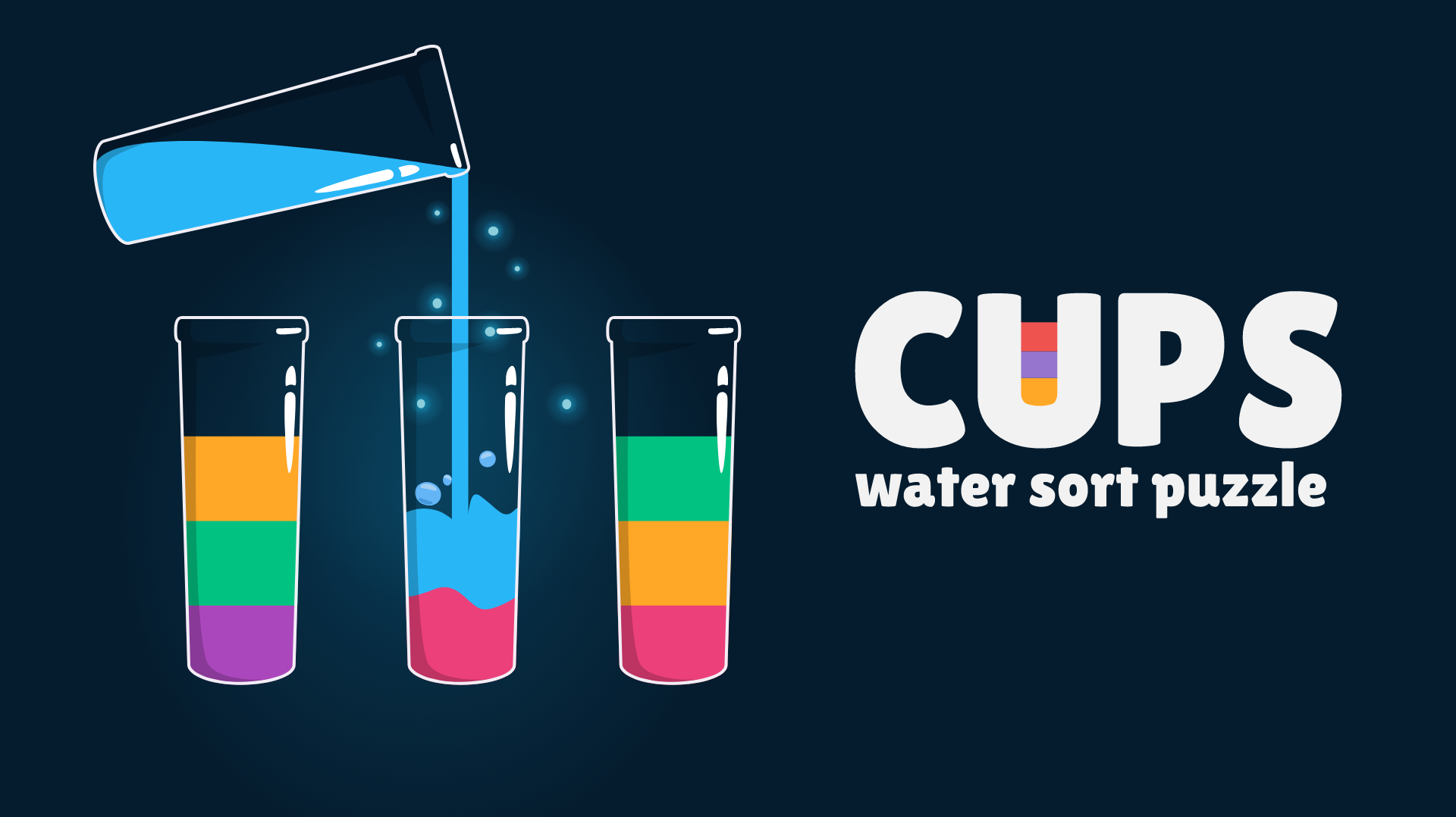 Cups - Water Sort Puzzle - Online játék