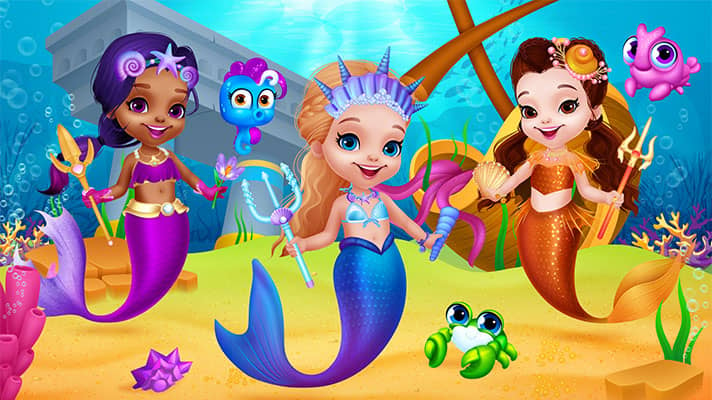 Mermaid Princess Dress up Game html5