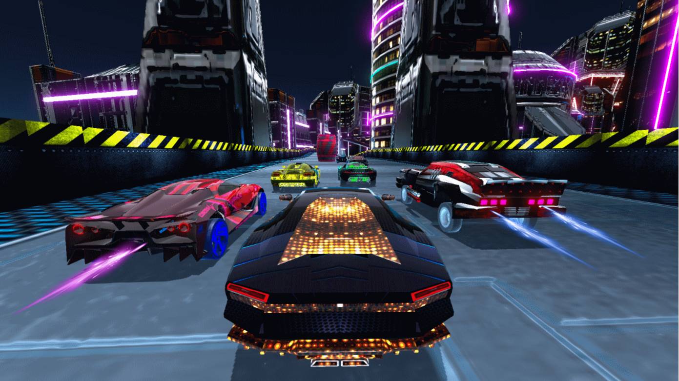 Cyber Cars Punk Racing 2 🕹️ Play Cyber Cars Punk Racing 2 on CrazyGames