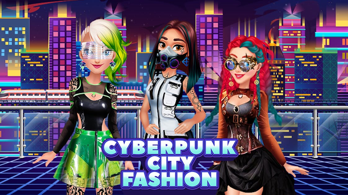 Cyberpunk Fashion 🕹️ Cyberpunk City op CrazyGames