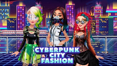 Cyberpunk City Fashion 🕹️ Juega a Cyberpunk City Fashion en 1001Juegos