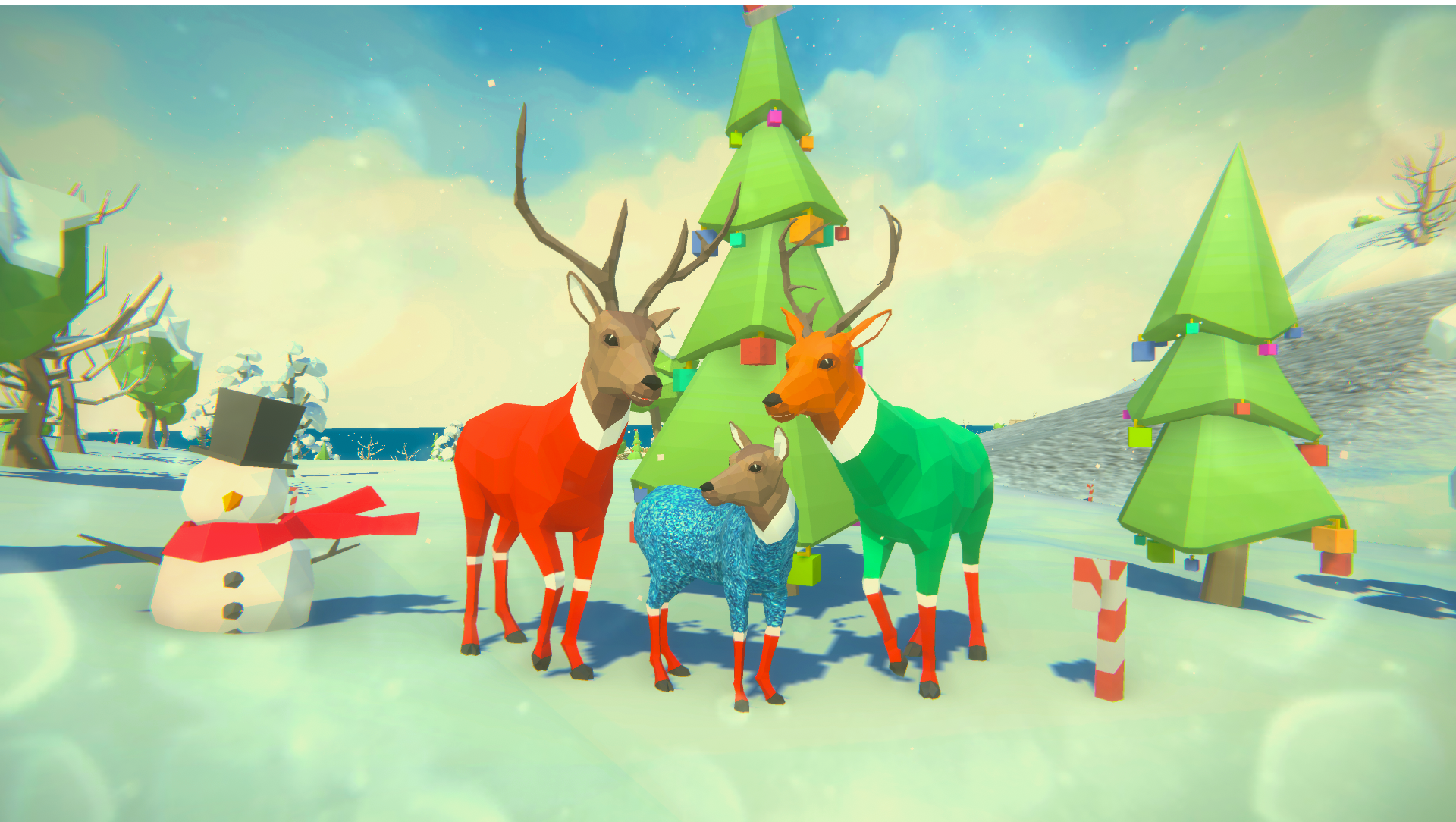 Deer Simulator Christmas - Online játék