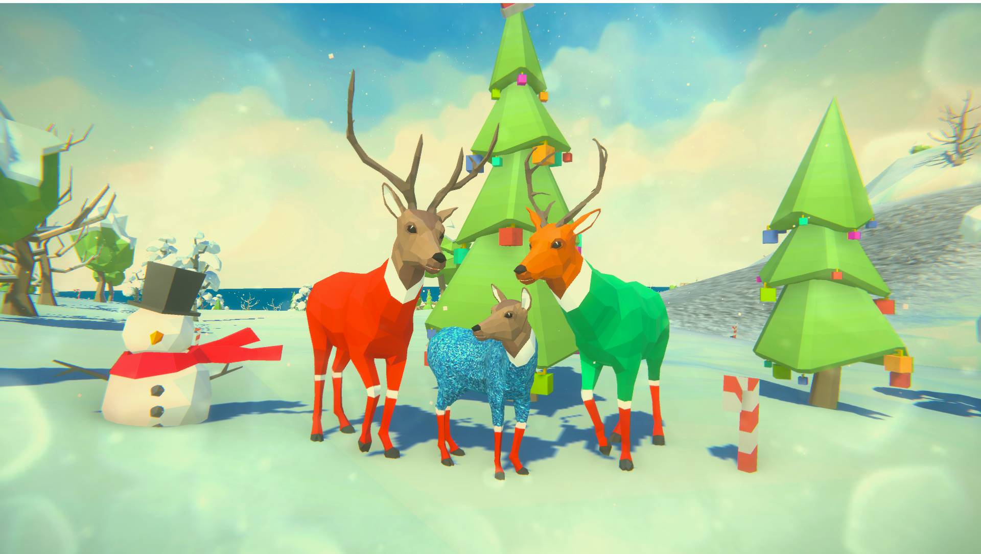 Deer Simulator Christmas 🕹️ Play on CrazyGames