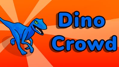 Dino Crowd 🕹️ Jogue no CrazyGames