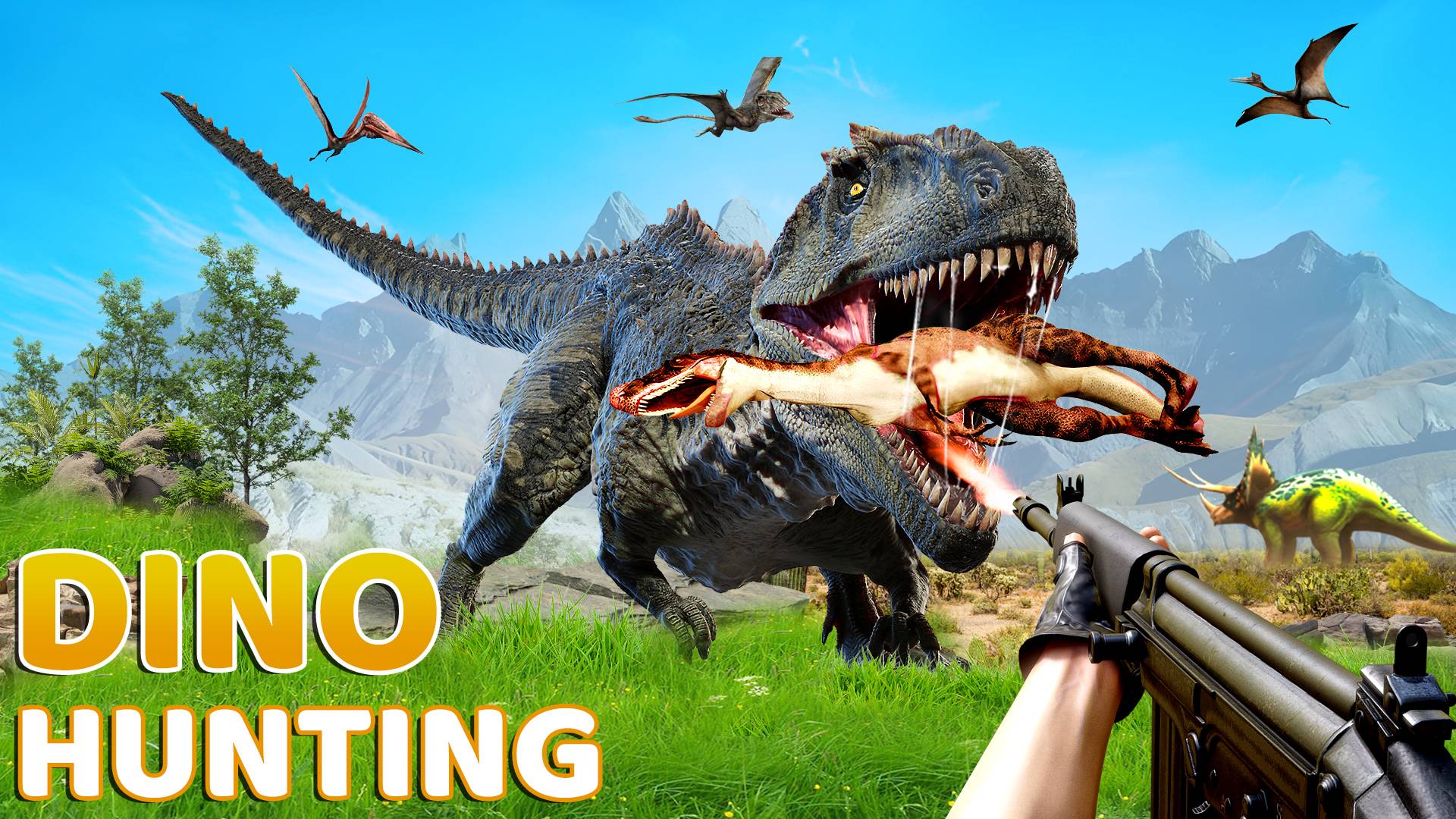 Dino Hunting Jurassic World 🕹️ Играть на CrazyGames