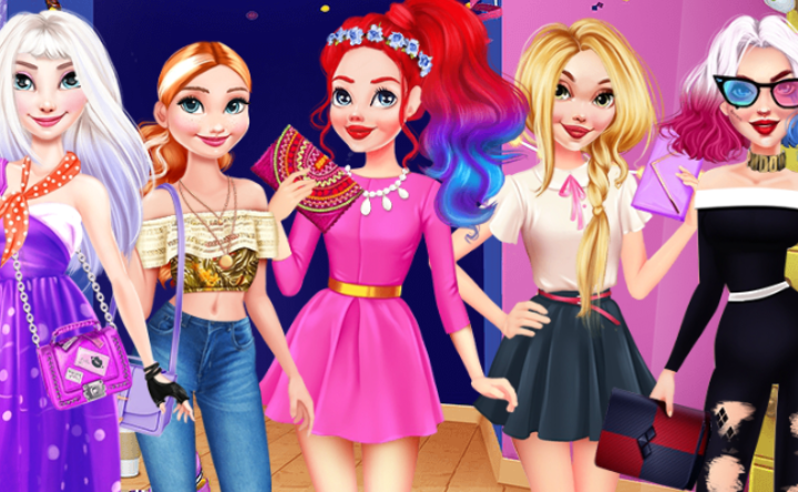 elsa anna dress up games