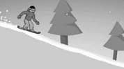 Downhill Snowboard