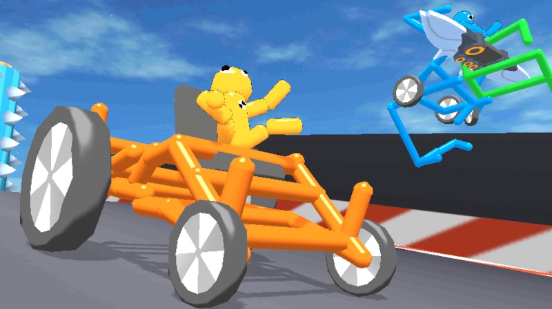 🕹️ Play Car Backwheel Game: Free Online Wheel Rolling Obstacle Course  Video Game for Kids & Adults