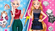 Elsa and Rapunzel Princess Rivalry