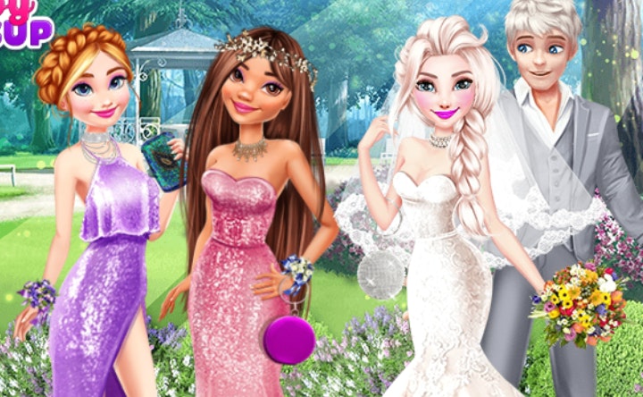 vreugde gewoontjes wacht Elsa's Wonderland Wedding 🕹️ Speel Elsa's Wonderland Wedding op CrazyGames