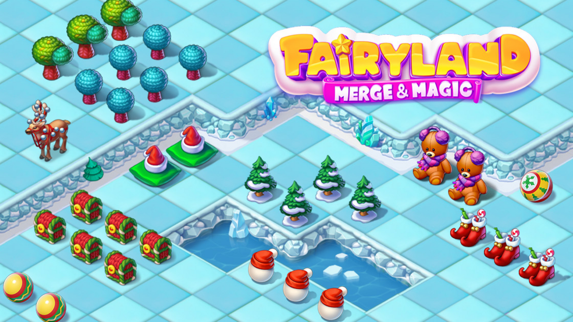 Fairyland Merge & Magic 🕹️ Hraj Na CrazyGames