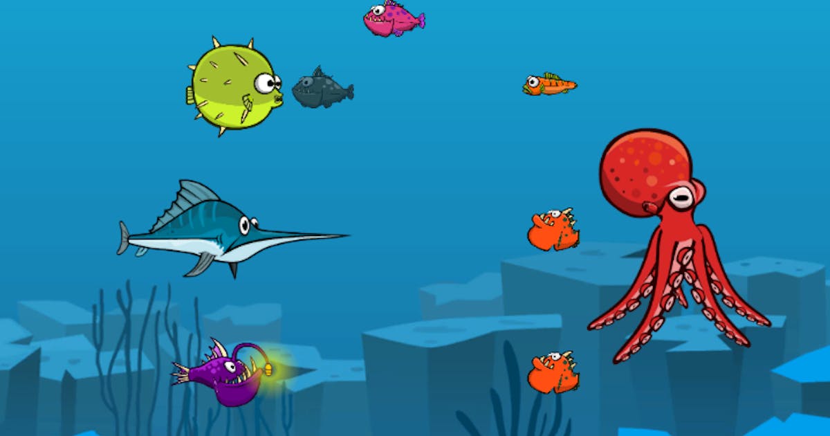 Fish Eat Fishes 🕹️ Play Fish Eat Fishes on CrazyGames