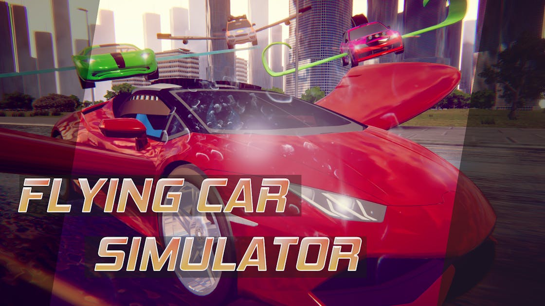 Flying Car Driving Simulator on LittleGames