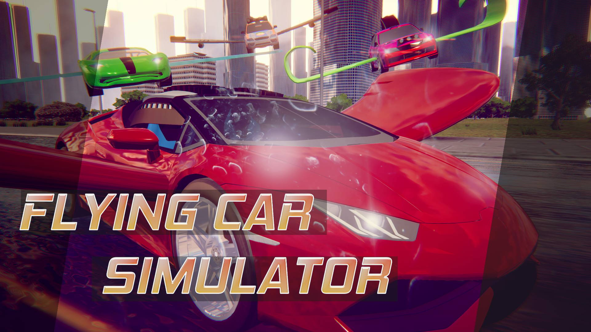 Flying Car Simulator 🕹️ Играть на CrazyGames