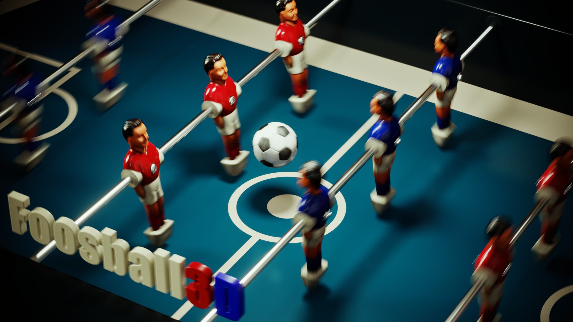 Foosball 3D 🕹️ Jogue na CrazyGames