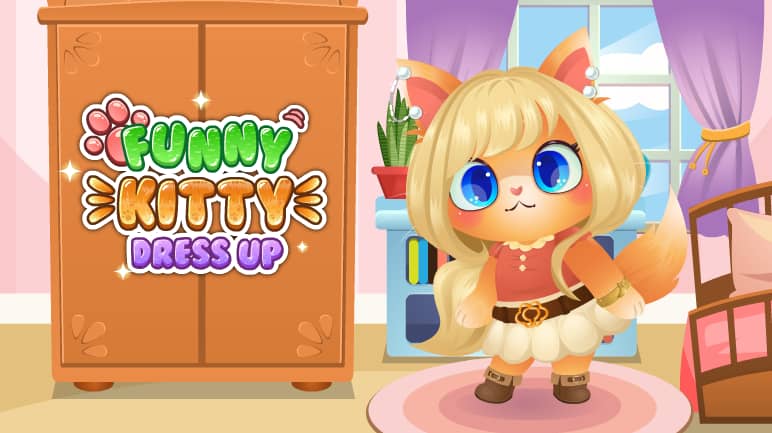 Funny Cat Makeover - Jogue Funny Cat Makeover Jogo Online