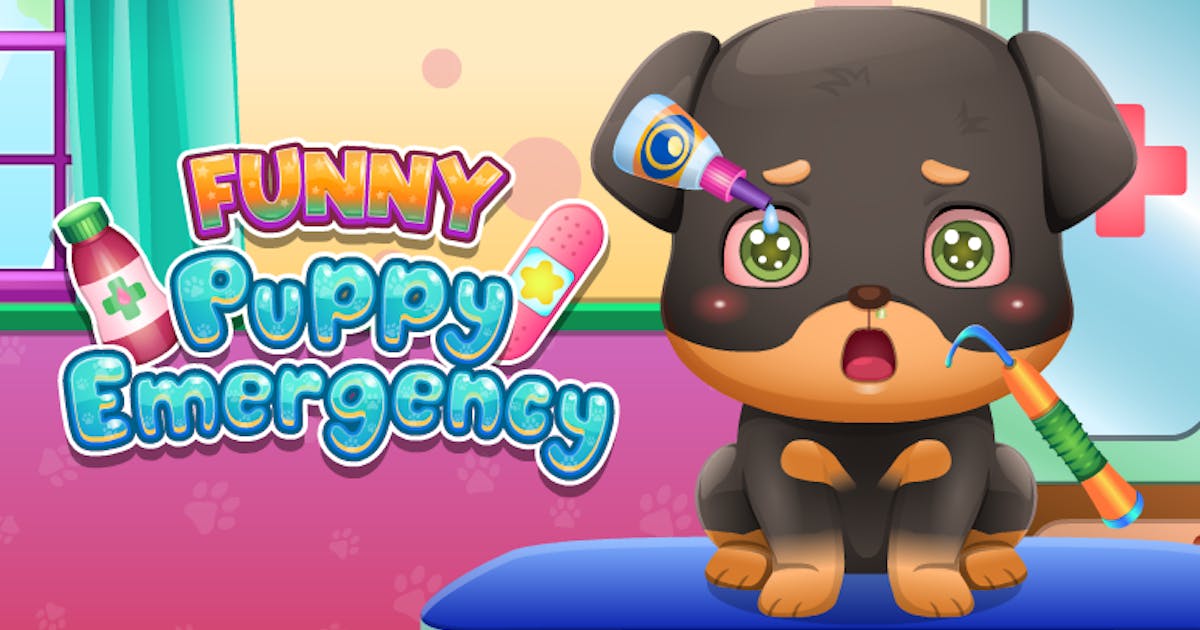 Funny Puppy Emergency 🕹️ Play Funny Puppy Emergency on CrazyGames