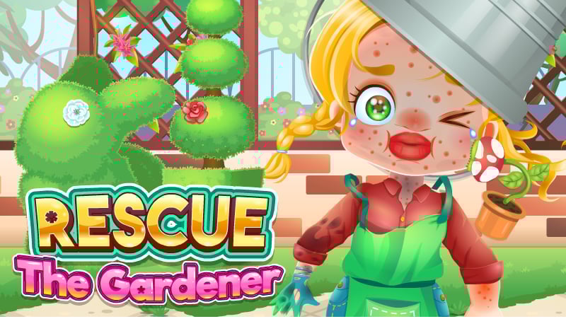 Funny Rescue Gardener