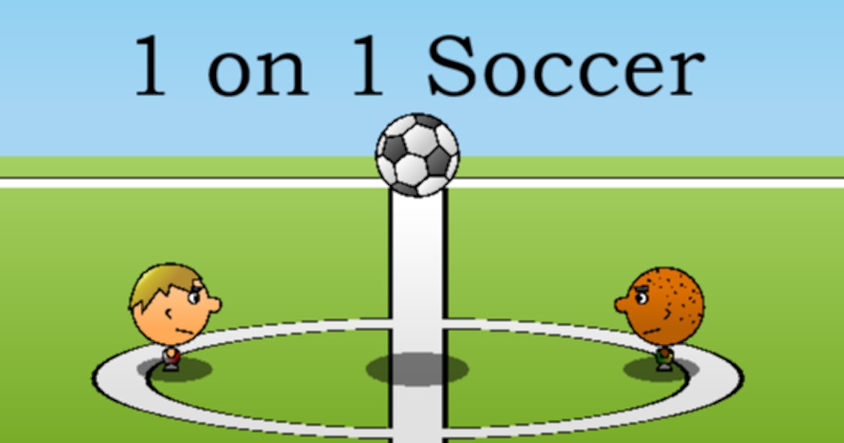 1 on 1 Soccer 🕹️ Play 1 on 1 Soccer on CrazyGames
